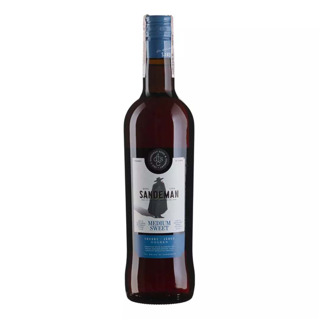 Херес Sandeman Medium Sweet Sherry белое полусладкое 0,75л 15%