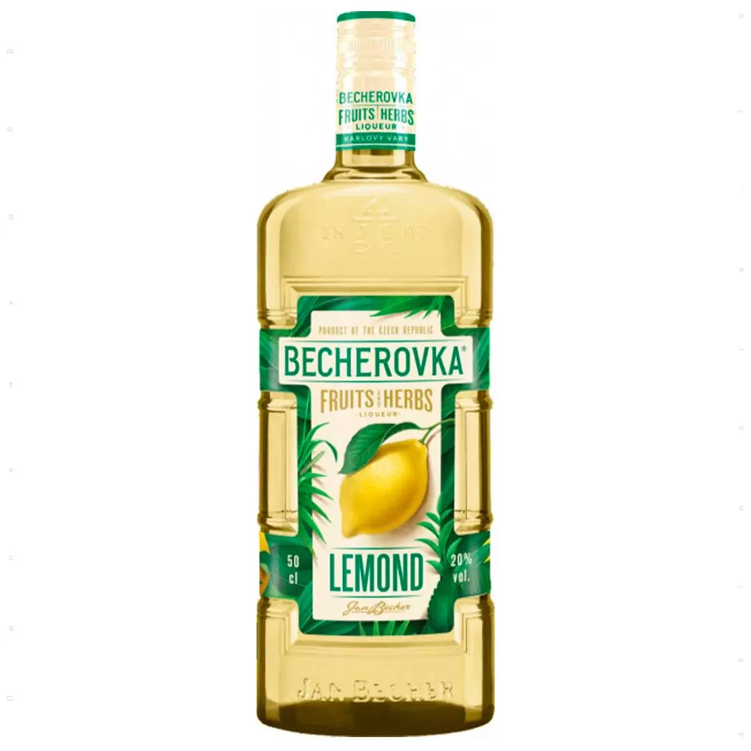Лікерна настоянка на травах Becherovka Lemond 0,5л 20%