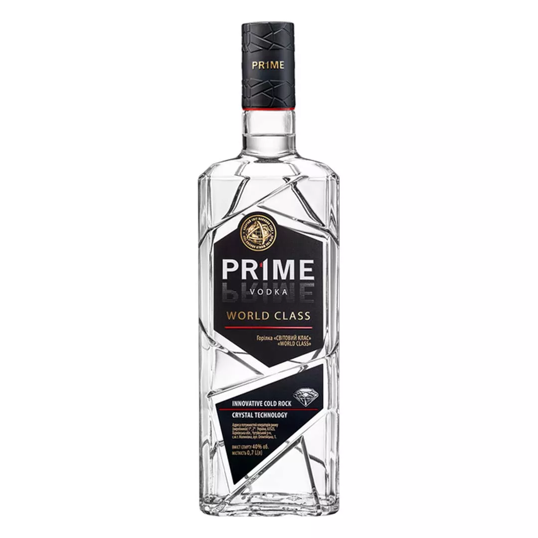 Водка Prime World Сlass 0,7л 40%