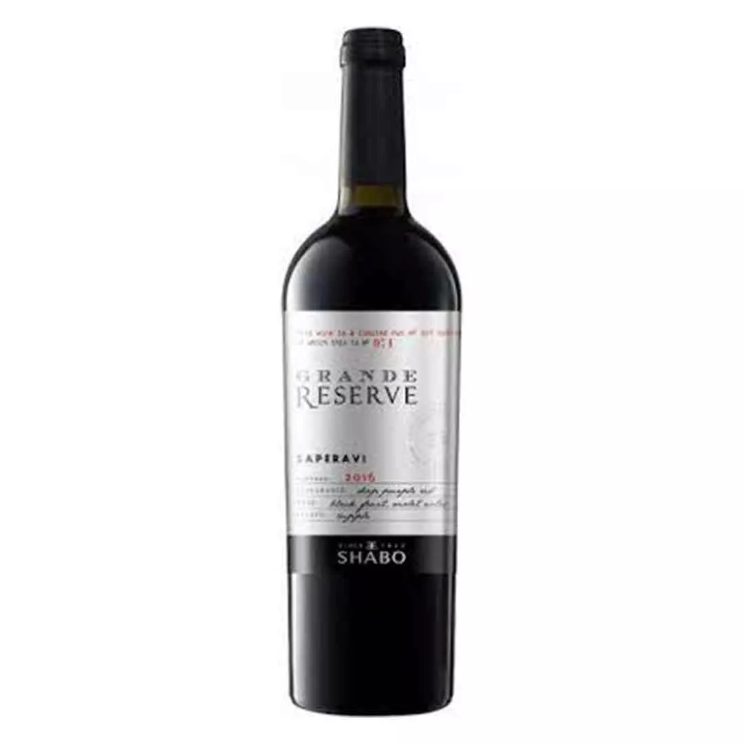 Вино Shabo Grande Reserve Саперави красное сухое 0,75л 12,2%