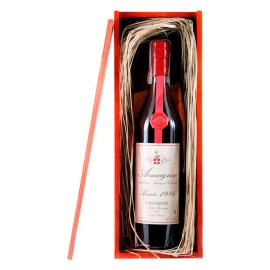 Арманьяк Castarede 1942 Armagnac Castarede (деревянная коробка) 0,7л 40%