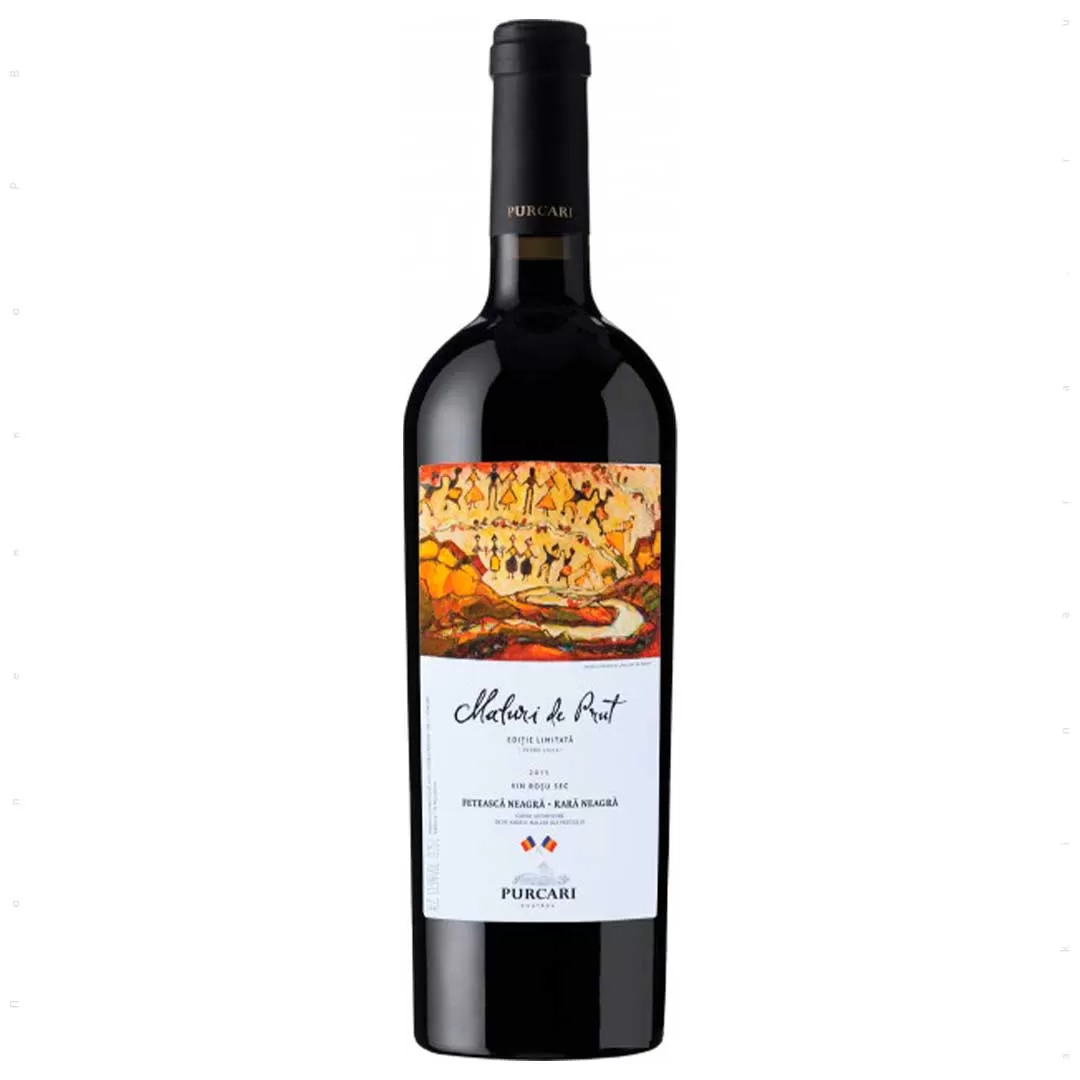 Вино Purcari Maluri de Prut Feteasca Neagra & Rara Neagra червоне сухе 0,75л 13,5%