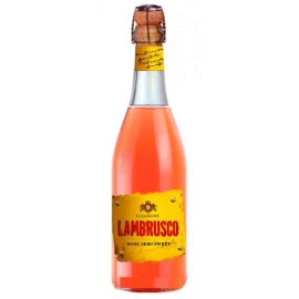 Вино Sizarini Lambrusco ігристе рожеве напівсолодке 0,75 л 8%