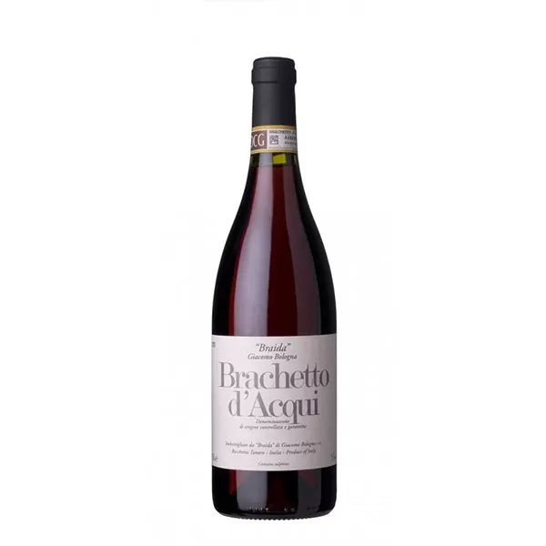 Вино игристое Brachetto d`Acqui  Braida красное сладкое 0,75л 5,5%