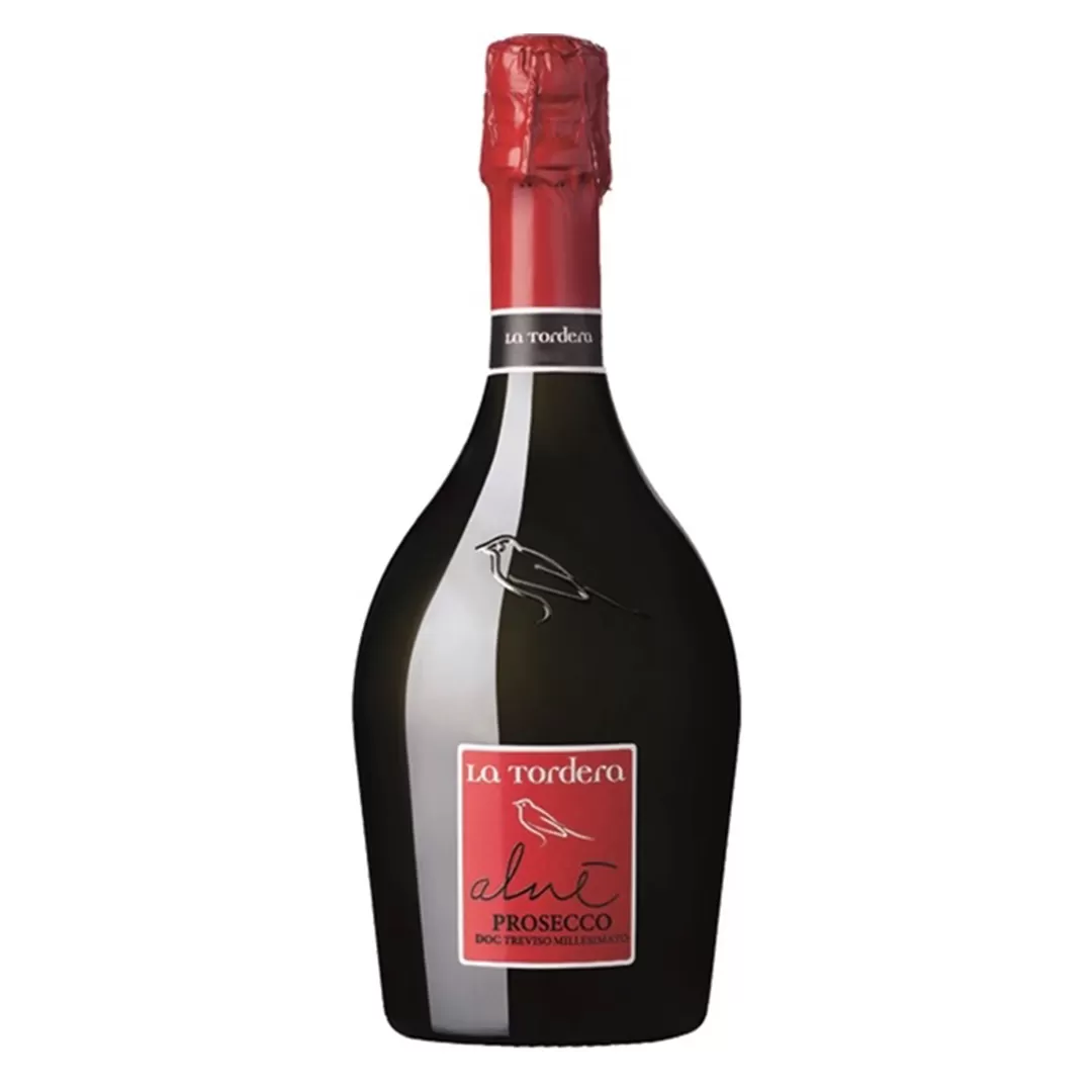 Вино игристое La Tordera Prosecco Treviso Doc Alne Millesimato Spumante Extra Dry белое экстра сухое 0,75л 11,5%