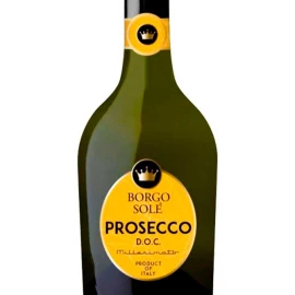 Вино Borgo Sole Prosecco DOC Brut белое сухое 0,75л 11% купить