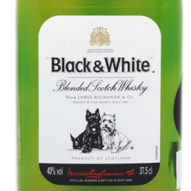 Виски Black&amp;White выдержка 6 лет 0,37 л 40% купить