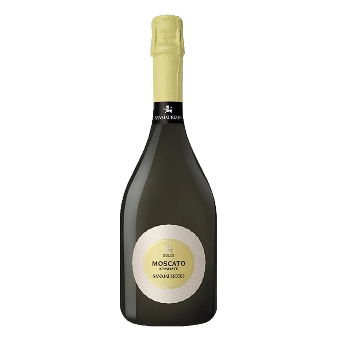 Вино ігристе Sunmaurizzio Moscato Dolce Vsq солодке біле 0,75л 6,5%