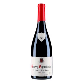 Вино виноградне сухе натуральне червоне Жевре-Шамбертен Прем'єр Крю Кло Сен-Жак 2023, Domaine Fourrier 0,75 л 13,5%