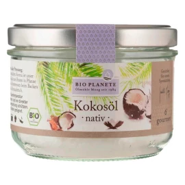 Масло кокосовое нерафинированное органическое Bio Planete 200мл