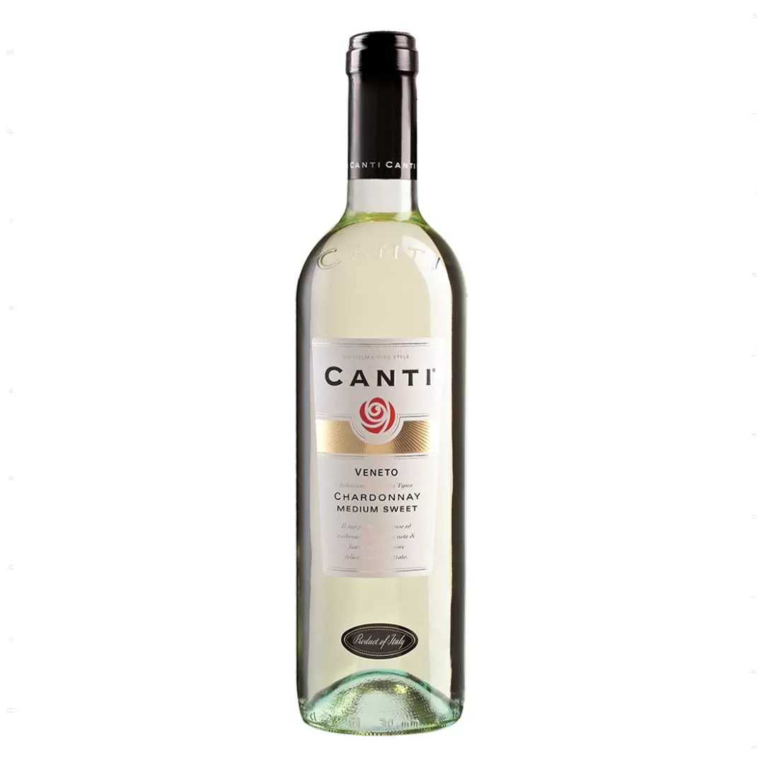 Вино Canti Chardonnay Veneto Medium Sweet белое полусладкое 0,75 л 11.5%