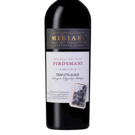 Вино Miriani Пиросмани красное полусухое 0,75л 11-12% купить