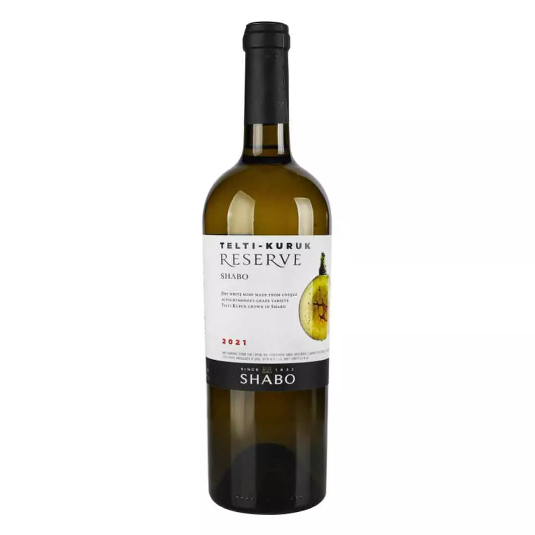 Вино Shabo Reserve Тельти-Курук белое сухое 0,75л 11,50%
