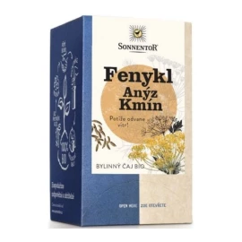Чай трав'яний Фенхель, Аніс та Кмин органічний, Sonnentor, 30,6г