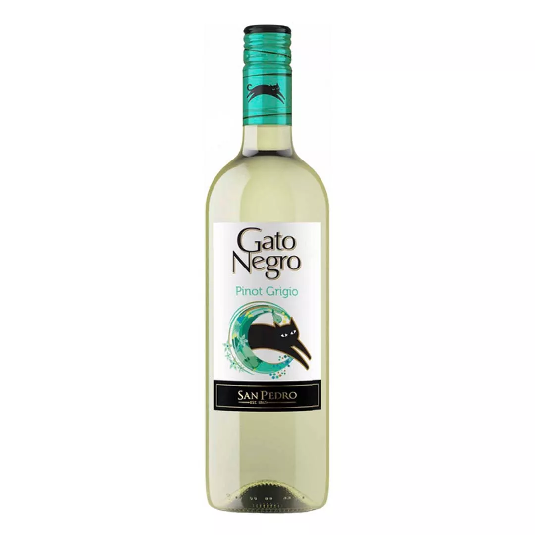 Вино Gato Negro Pinot Grigio біле сухе 0,75л 12,5%