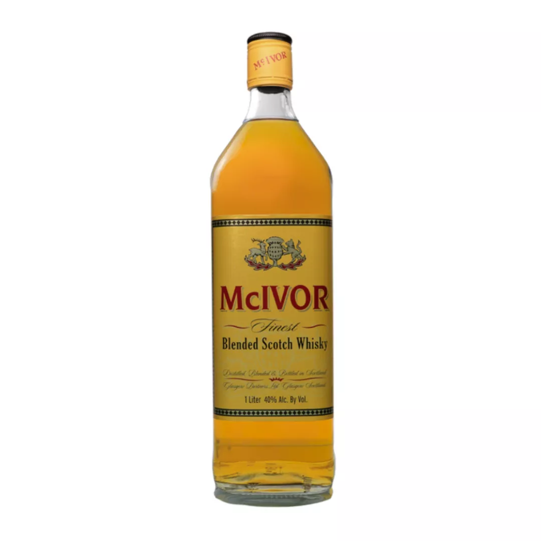 Віскі McIvor Finest Blended Scotch Whisky 1л 40%