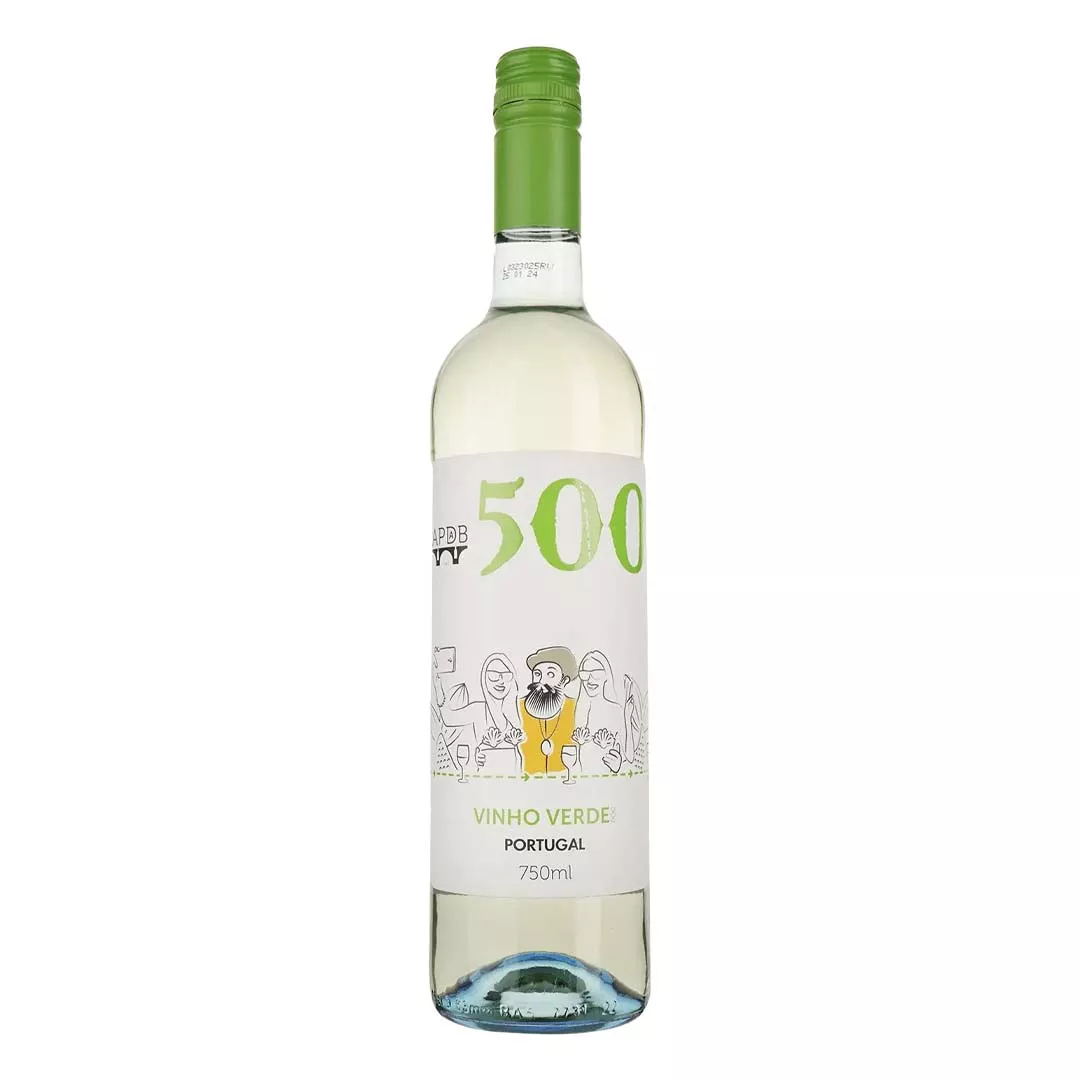 Вино 500 Vinho Verde белое полусухое 0,75л 8,5%