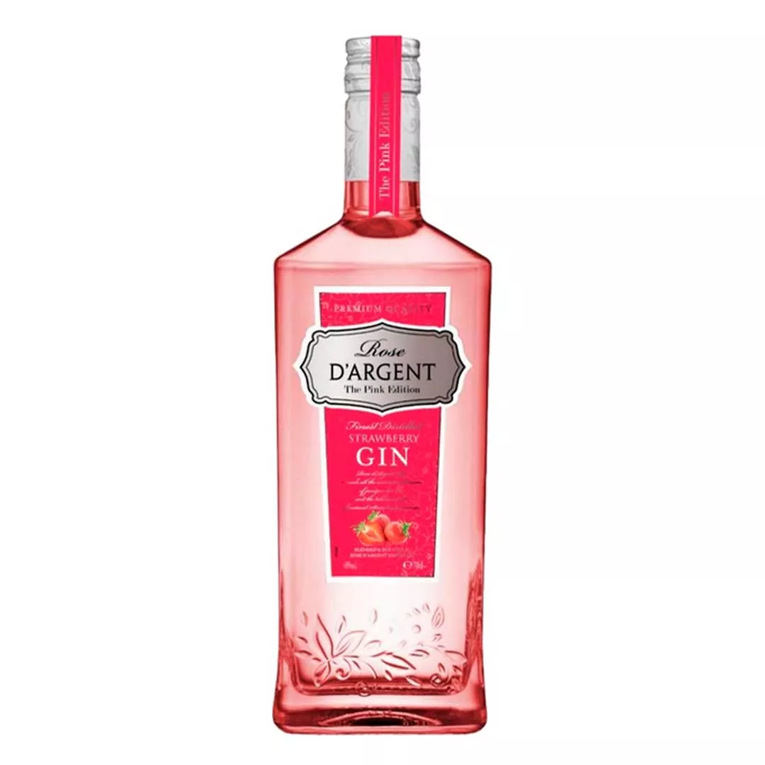 Джин Rose D'Argent Strawberry Gin 0,7л 40%