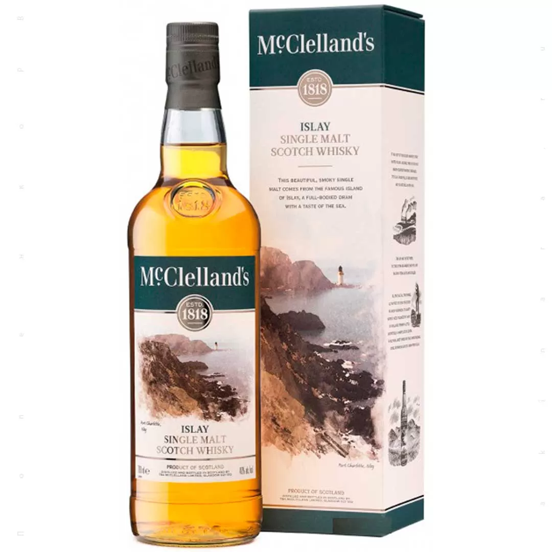 Виски односолодовый McClellnad's Islay 0,7 л 40%