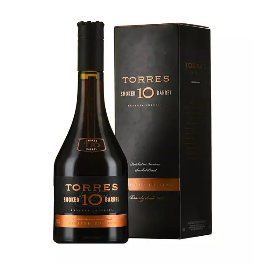 Бренді Torres Smoked Barrel 10 0,7л 38%