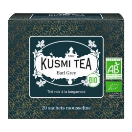 Чай чорний Ерл Грей органічний, Kusmi Tea, 20х2г