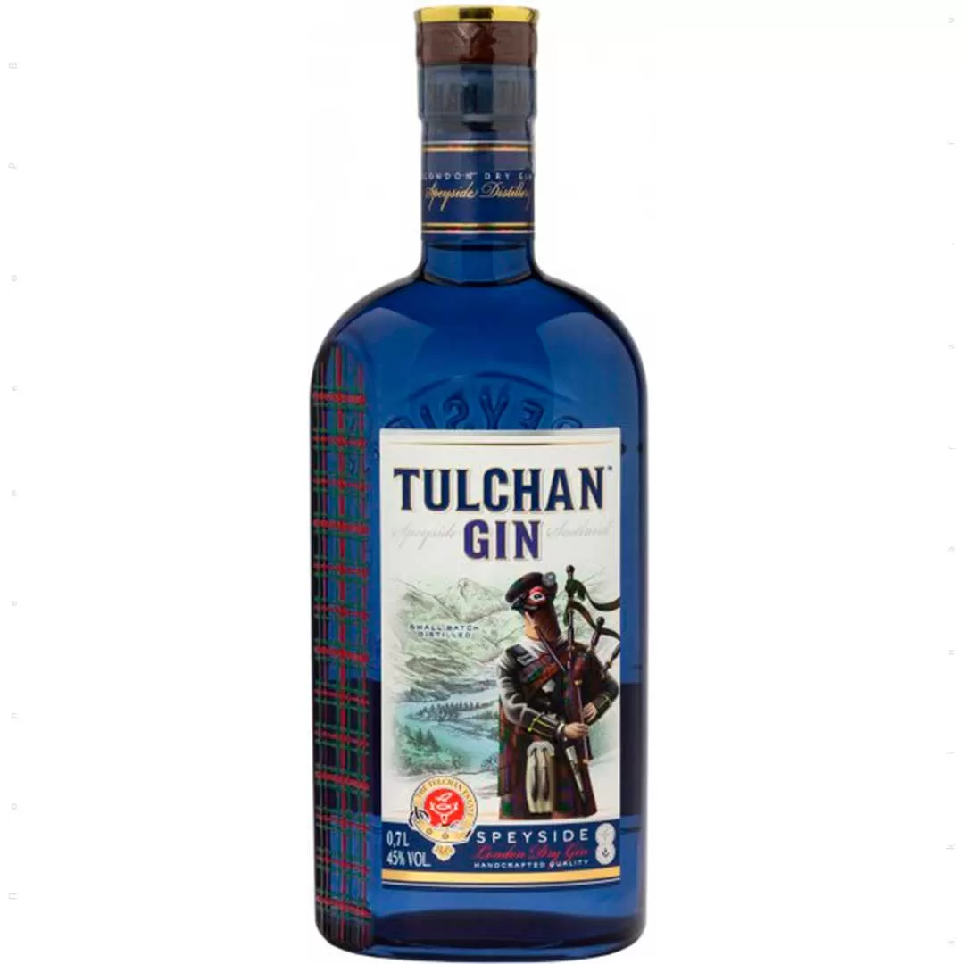 Джин Tulchan London Dry 0,7л 45%