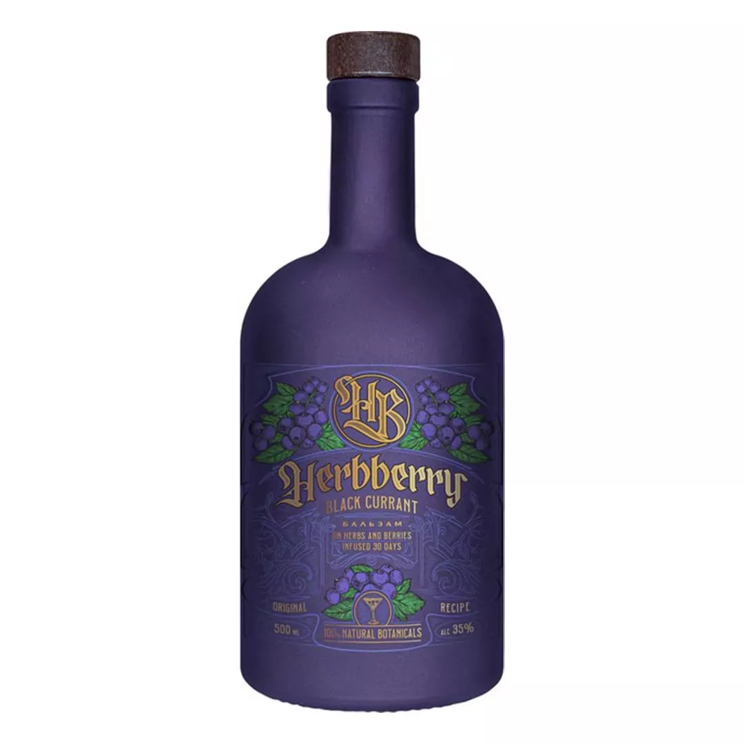 Бальзам Herbberry Black Currant Черная Смородина 0,5л 35%