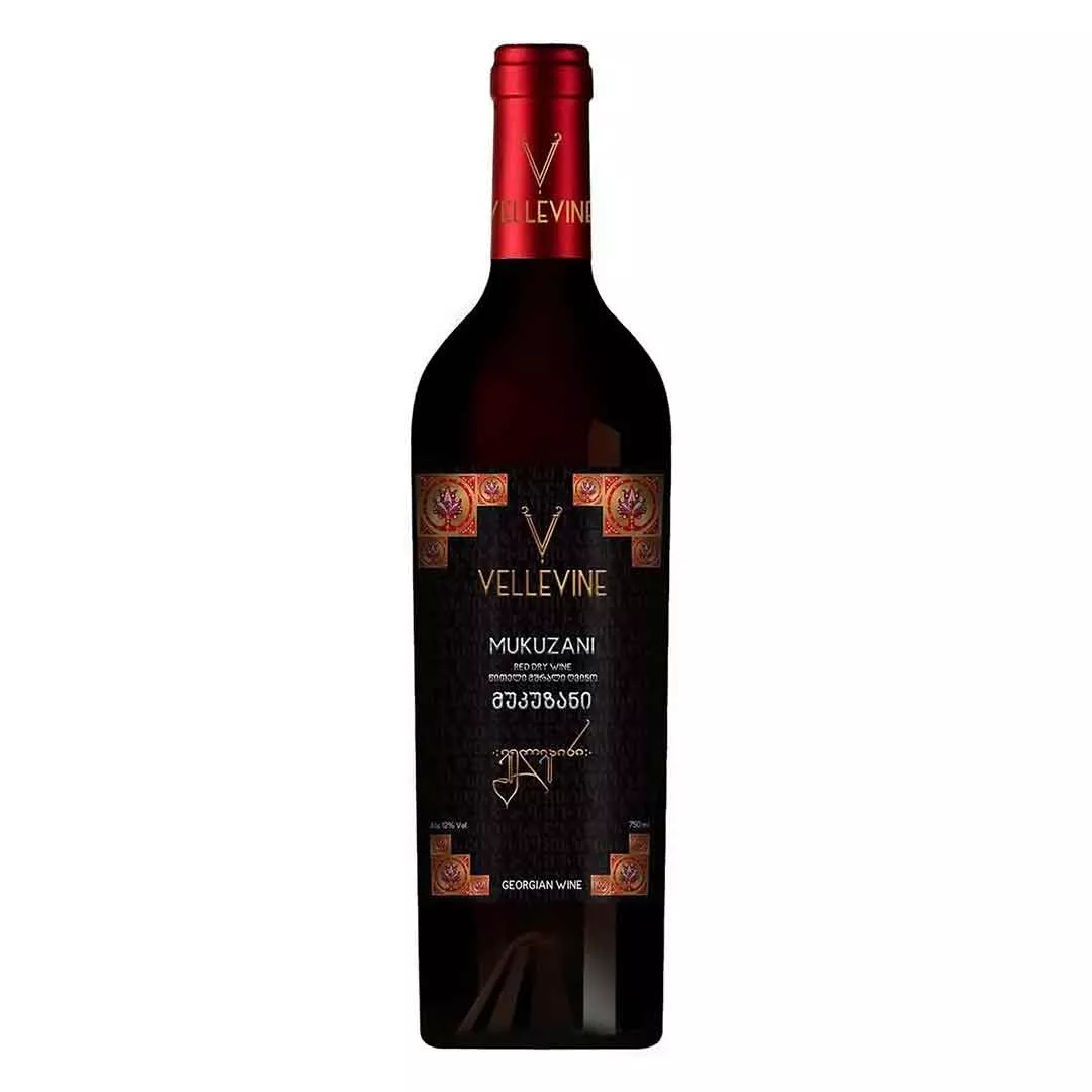 Вино Vellevine Мукузані червоне сухе 0,75 л 11-13%