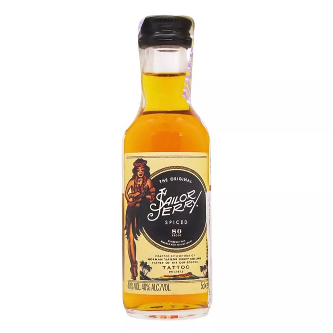 Ром карибский Sailor Jerry Spiced 0,05л 40%