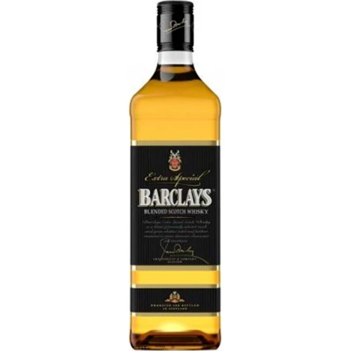 Виски BARCLAYS 3 года, Barclays 3 years 1 л 40%