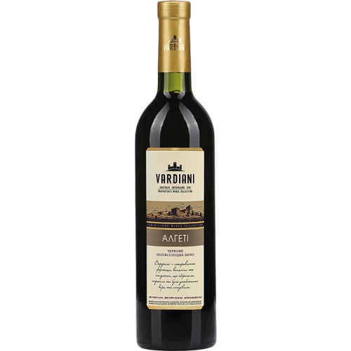 Вино Vardiani Алгети красное полусладкое 0,75л 9 - 13%