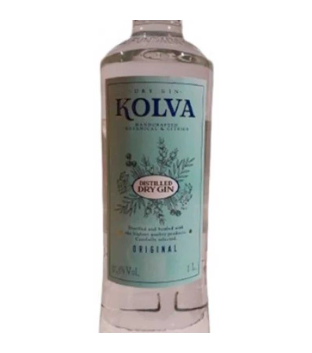 Джин KOLVA Dry Gin 1л 37,5% купить