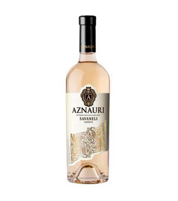 Вино Aznauri Savaneli белое сухое 0,75л 9-13 %