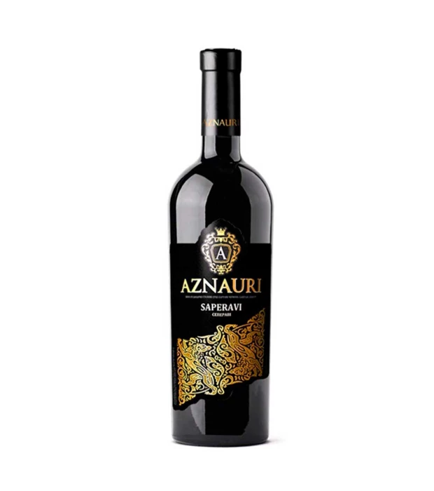 Вино Aznauri Saperavi червоне сухе 0,75л 9-13 %