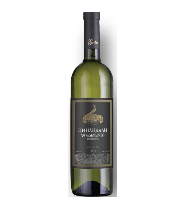 Вино Gocha Tsinandali столове біле сухе 0,75л 11-12%