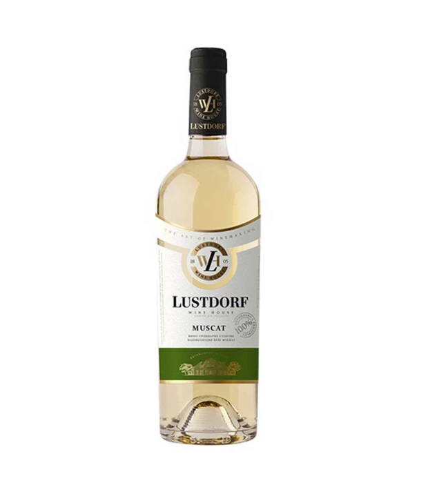 Вино Lustdorf Muscat белое полусладкое 0,75л 9-13%