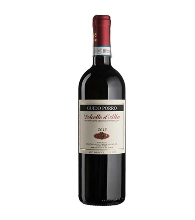 Вино Guido Porro Dolcetto d'Alba червоне сухе 0,75л 15%