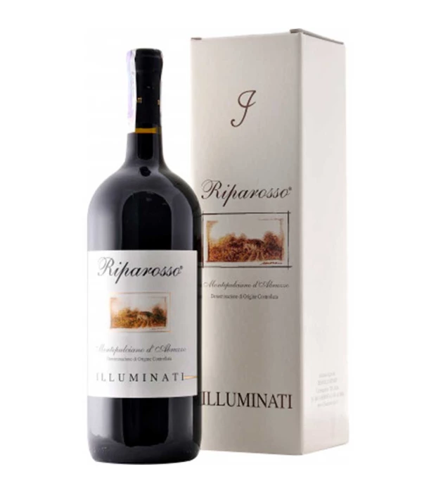 Вино Illuminati Dino Riparosso червоне сухе 1,5л 13,5%