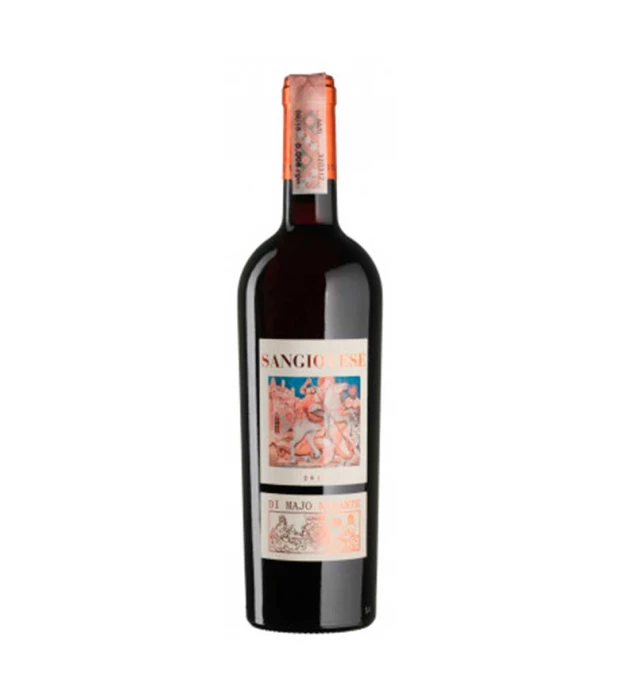 Вино Di Majo Norante Sangiovese красное сухое 13% 0,75л