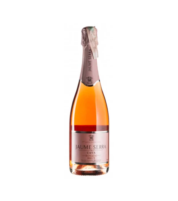 Вино игристое Cava Jaume Serra Brut Rosado розовое брют 0,75л 11,5%