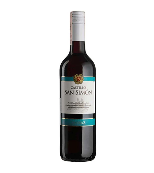 Вино J.Garcia Carrion Castillo San Simon Shiraz красное сухое 0,75л 12,5%