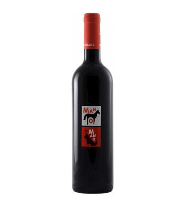 Вино Mano A Mano сухе червоне 0,9л 14.5%