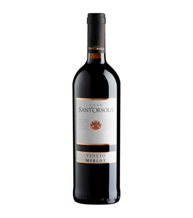 Вино SantOrsola Veneto Merlot красное сухое 0,75л 11,5%