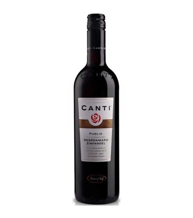 Вино Canti Negroamaro Primitivo Puglia сухое красное 0,75л 12%