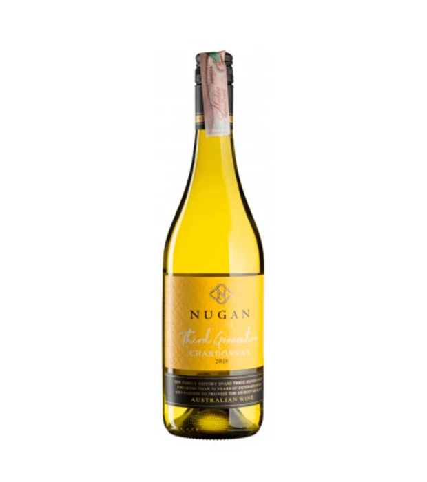 Вино Nugan Estate Chardonnay Third Generation сухое белое 0,75л 13%