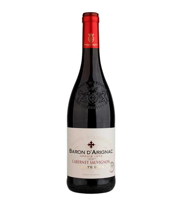 Вино Baron d'Arignac Cabernet Sauvignon червоне сухе 0,75л 12%