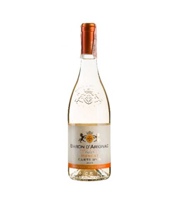 Вино Baron d'Arignac Muscat біле напівсолодке 0,75л 10,5%