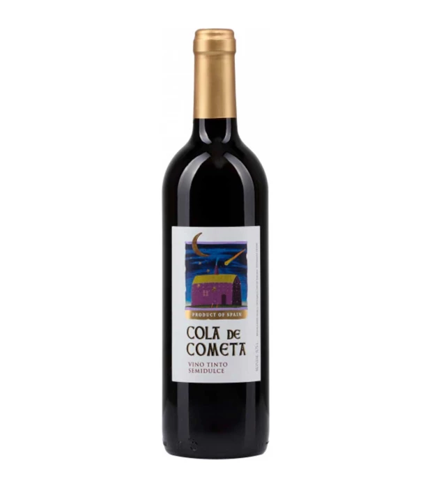 Вино Cola de Cometa красное полусладкое 0,75л 10,5%