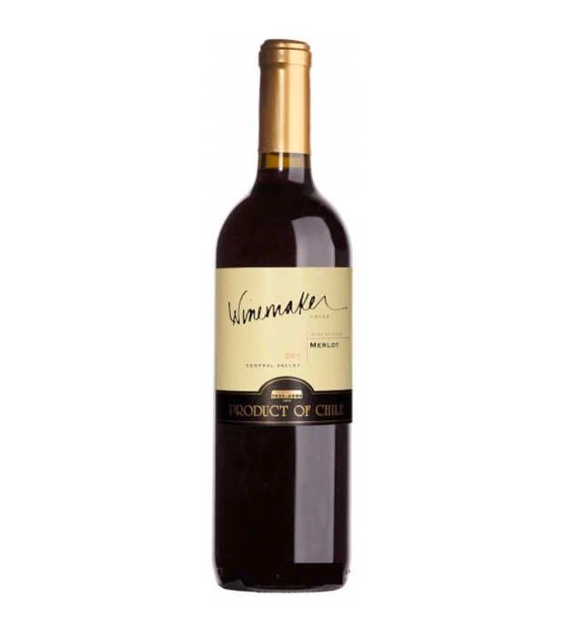 Вино Winemaker Merlot красное сухое 0,75л 13%