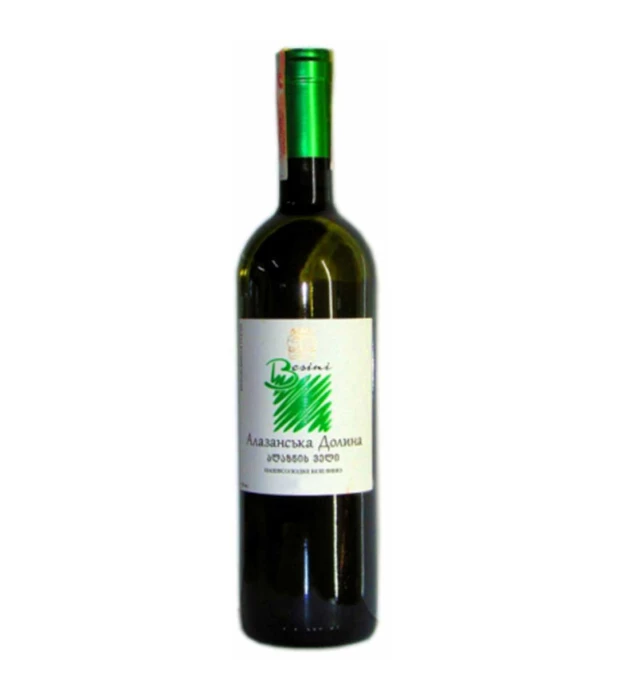 Вино Besini Алазанская долина белое полусладкое 0,75л 12%